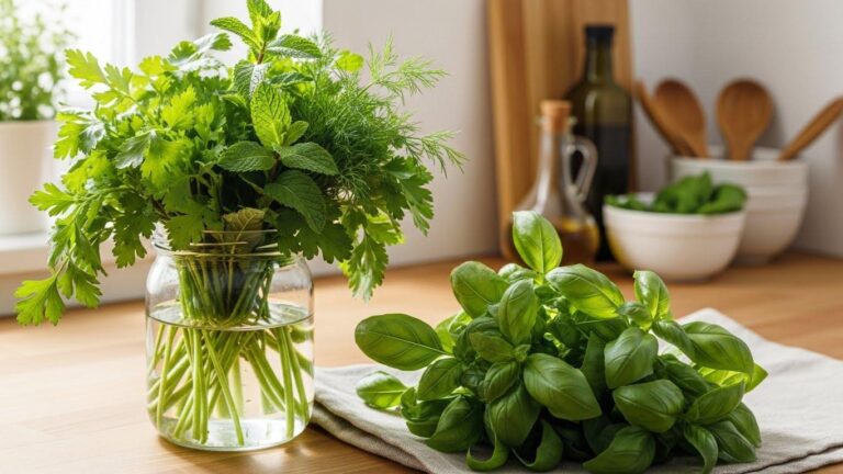 Jak przechowywać świeże zioła, aby dłużej zachowały aromat?