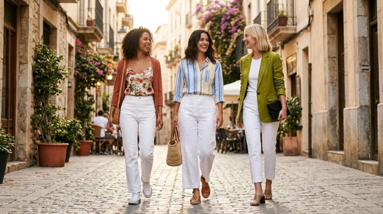 Jak nosić białe spodnie? Stylizacje na wiosnę i lato