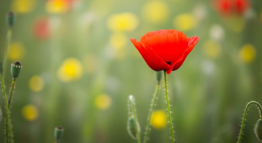 Mak polny (Papaver rhoeas)