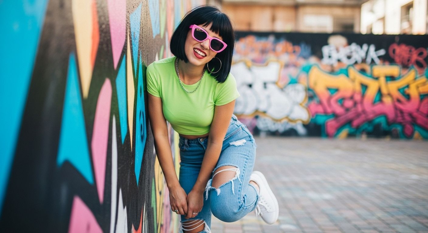 Jak nosić okulary przeciwsłoneczne w stylu retro? Stylizacje inspirowane latami 60. i 90.