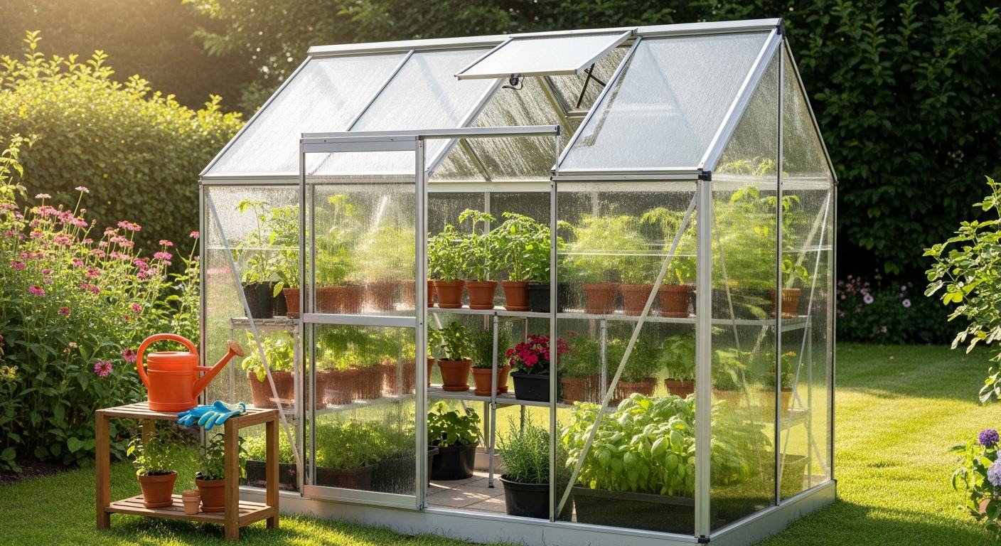 Jak zbudować małą szklarnię przydomową? Instrukcja dla początkujących