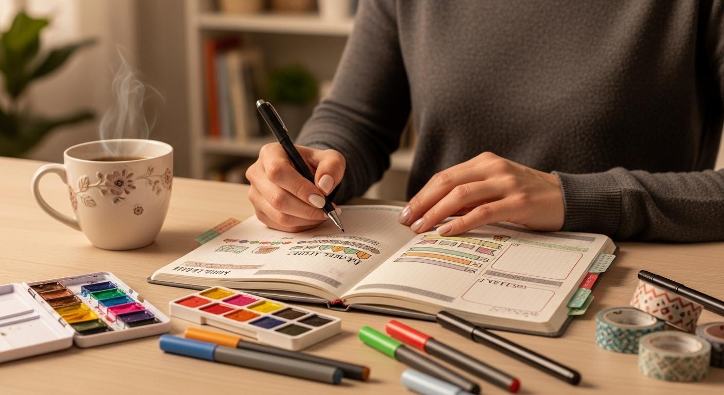 Jak stworzyć personalizowany bullet journal? DIY notes krok po kroku