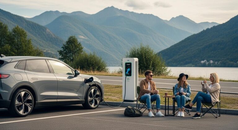 Road trip samochodem elektrycznym – planowanie trasy i ładowanie po drodze