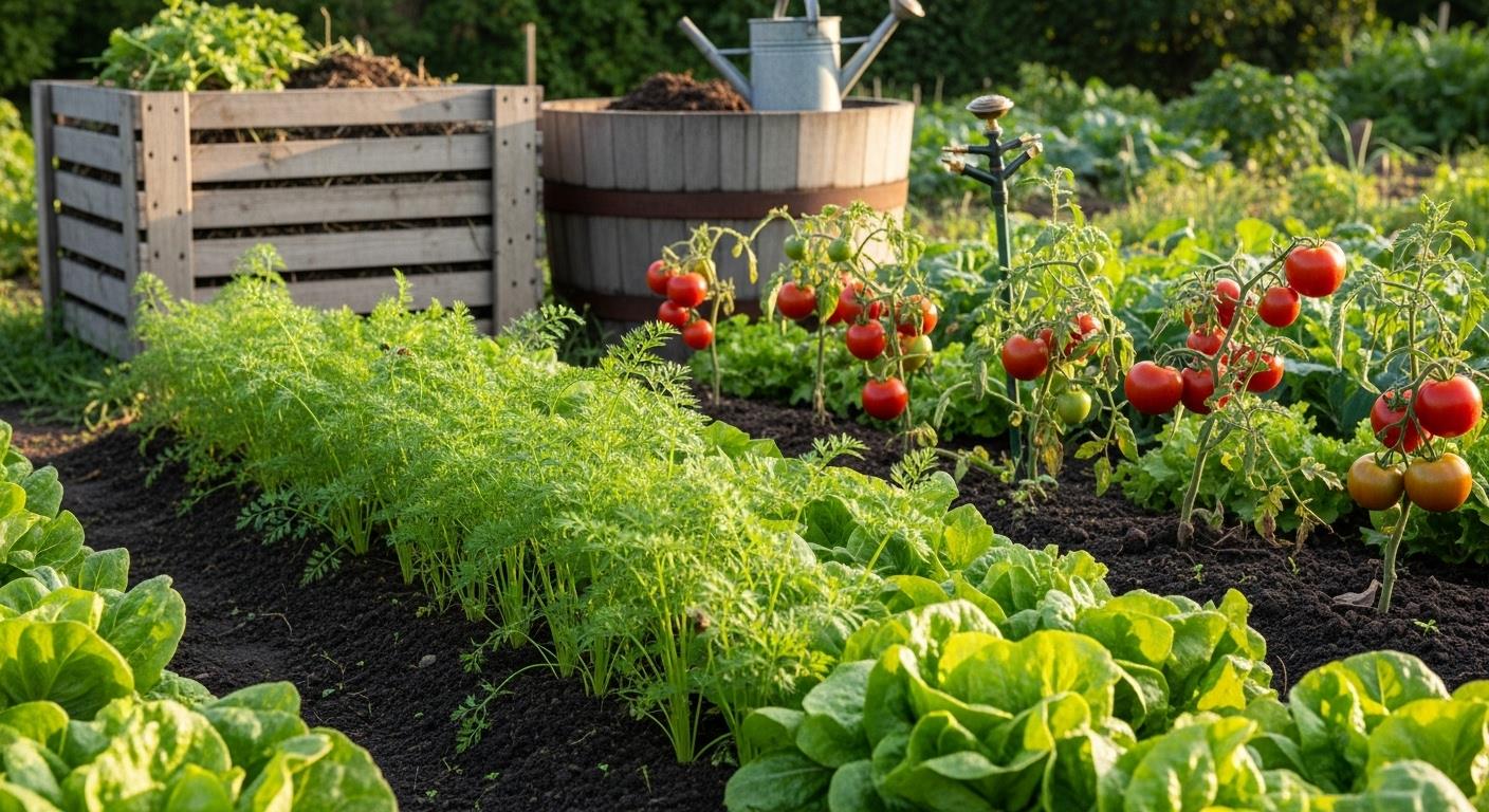 Naturalne środki na poprawę żyzności gleby – obornik, gnojówki i „herbata” kompostowa