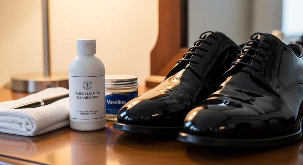 Zestaw do pielęgnacji lakierowanych butów