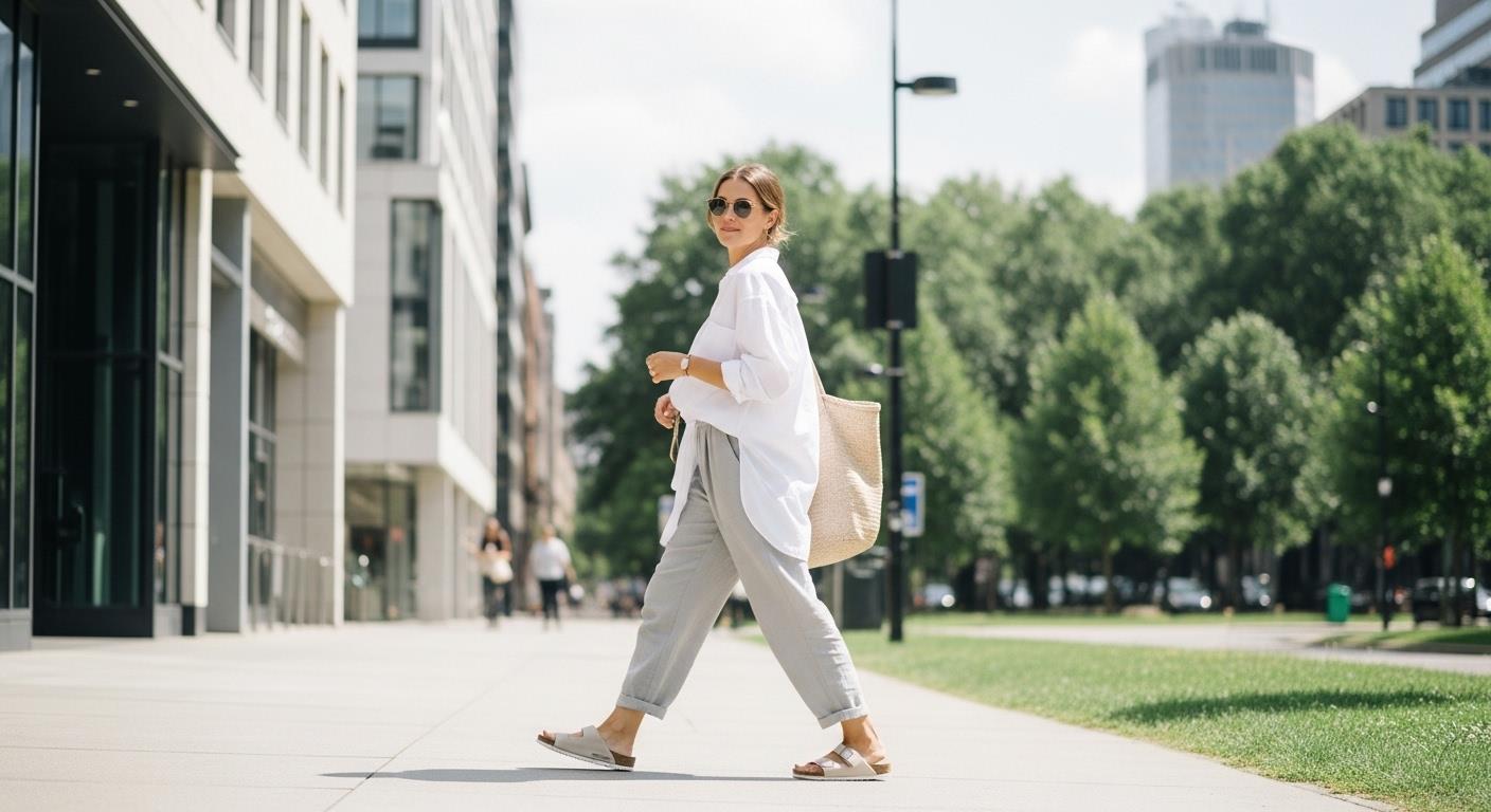Birkenstocki w stylu miejskim – jak je nosić, by wyglądać modnie?