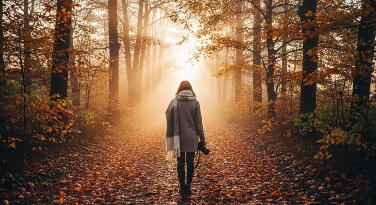 Jak fotografować jesienny krajobraz? Porady od kobiecej perspektywy