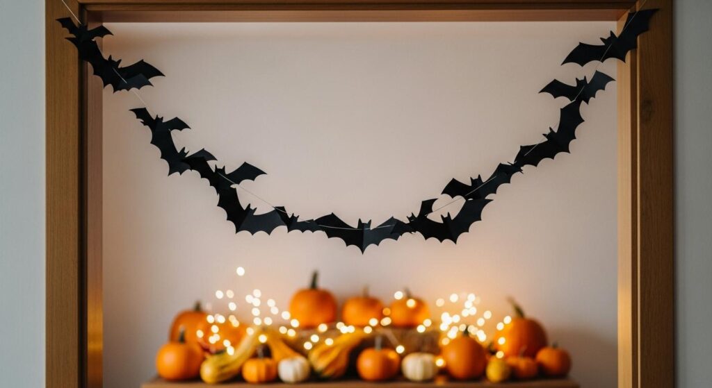 Girlanda z nietoperzy