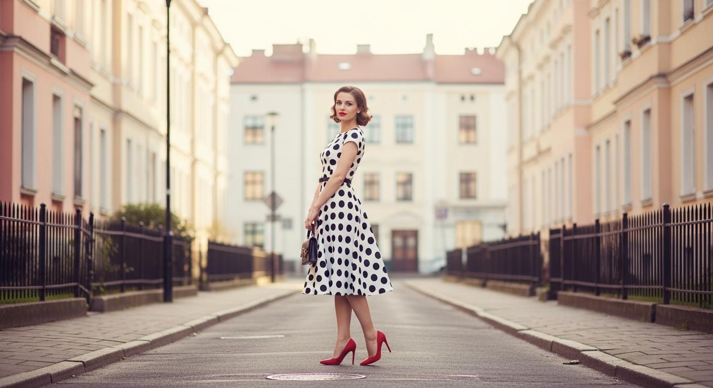 Grochy wracają do łask – inspiracje na stylizacje z retro twistem