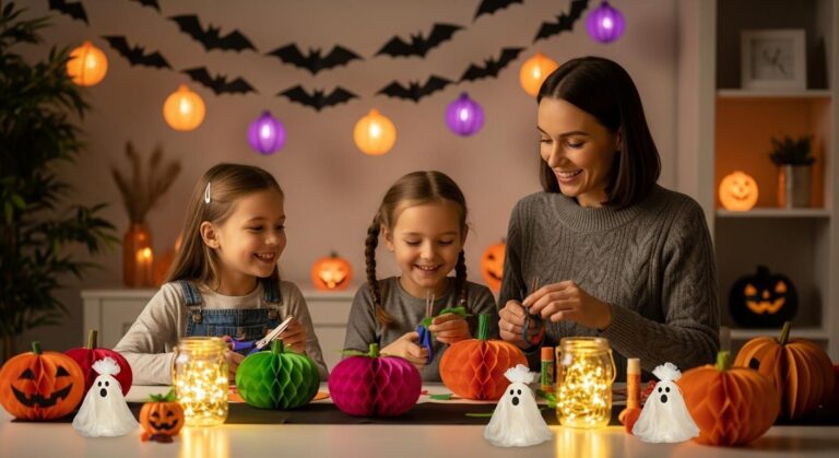 DIY na Halloween dla dzieci – bezpieczne i zabawne pomysły na wspólne popołudnie