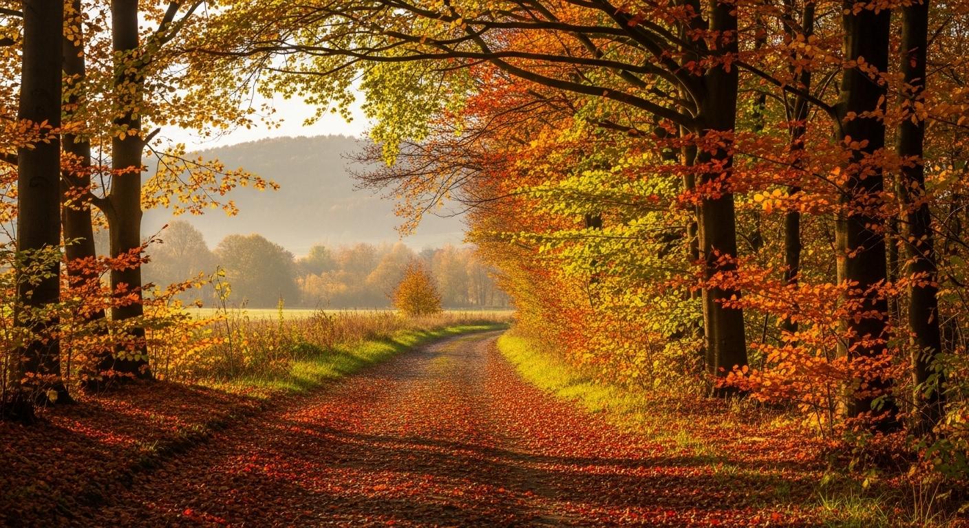 Najpiękniejsze trasy spacerowe w Polsce na jesień – 10 miejsc, które musisz zobaczyć
