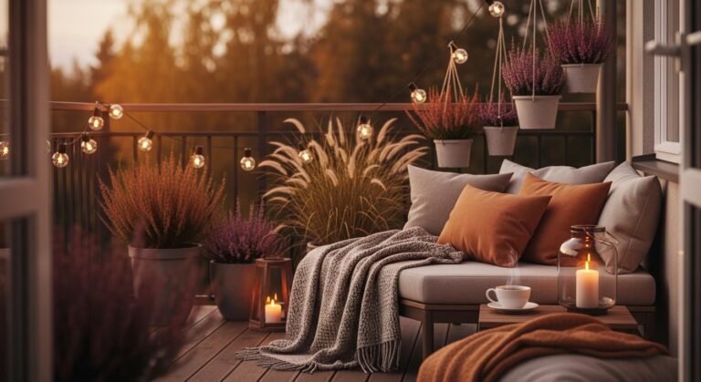 Jak stworzyć przytulny kącik w ogrodzie lub na tarasie na długie jesienne wieczory?