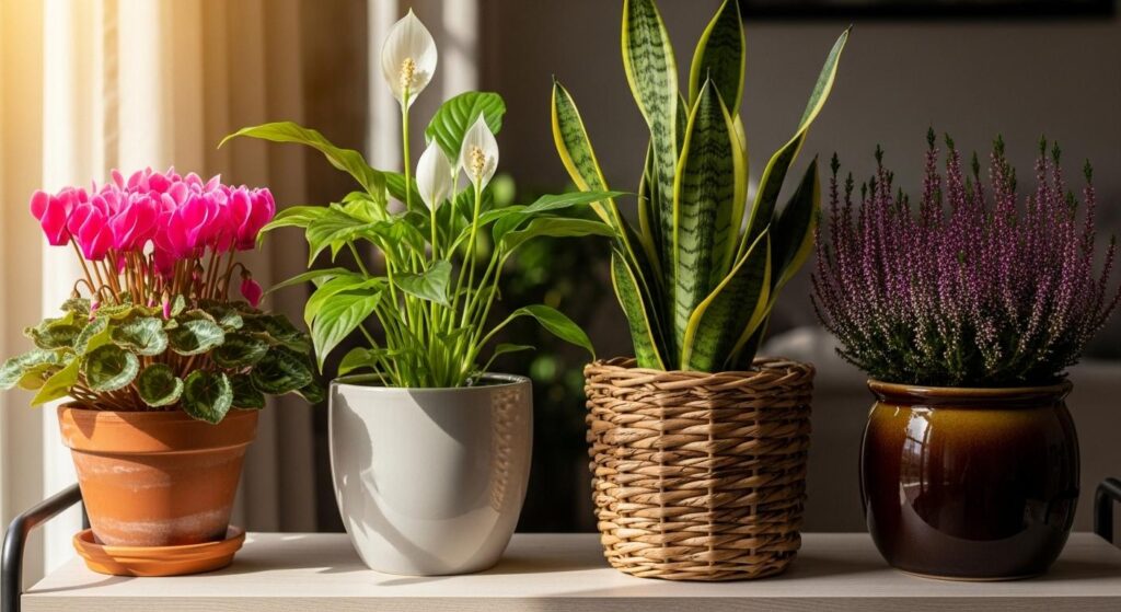 Jesienne rośliny domowe