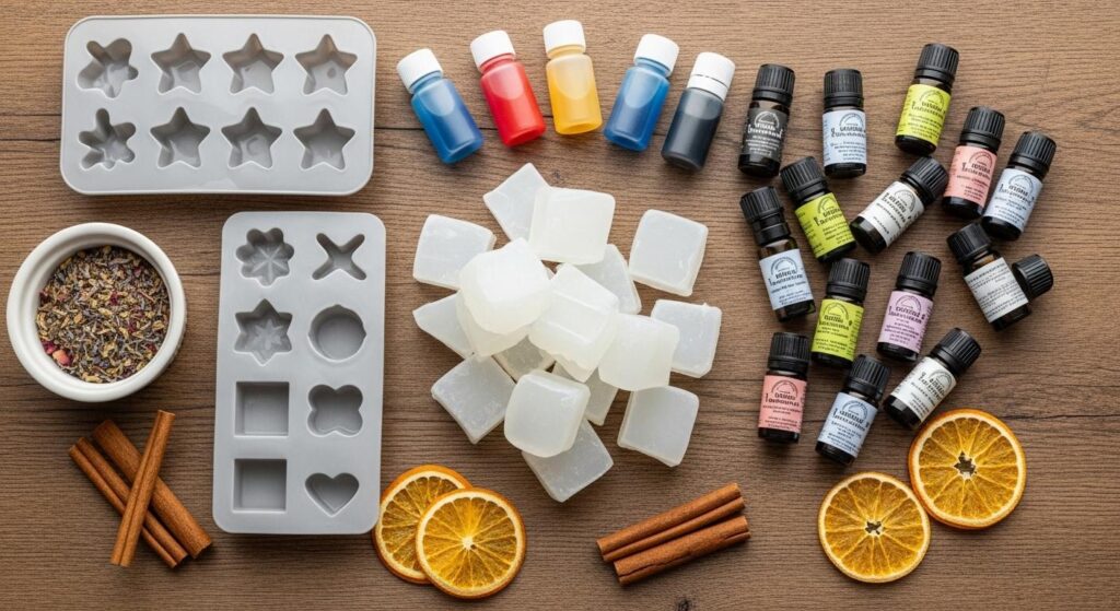 Składniki do tworzenia mydeł glicerowanych