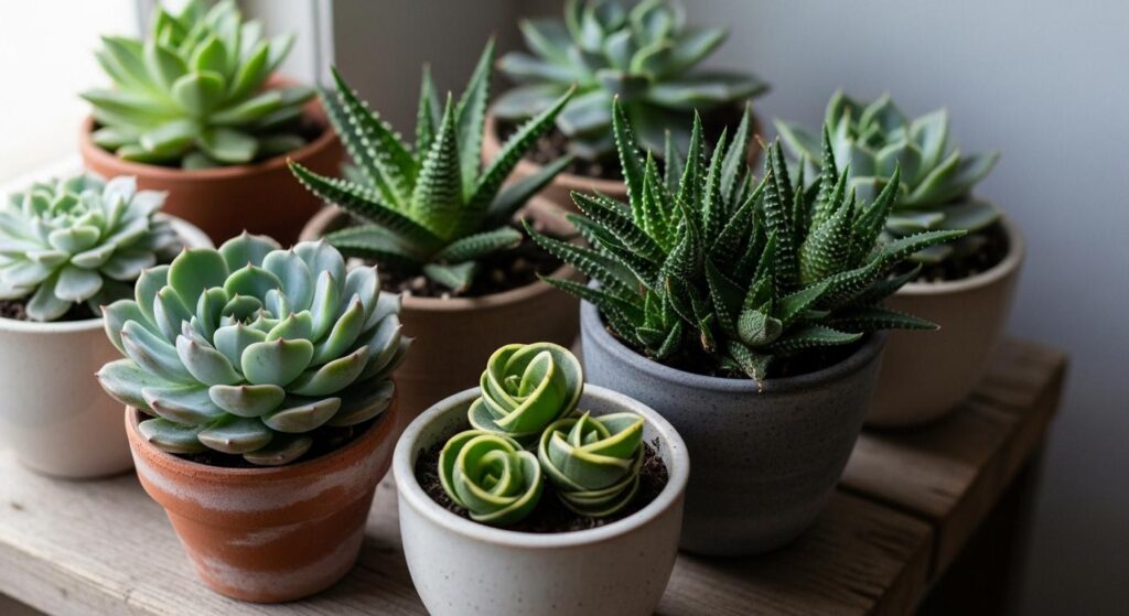 Sukulenty do mini ogródka w słoiku