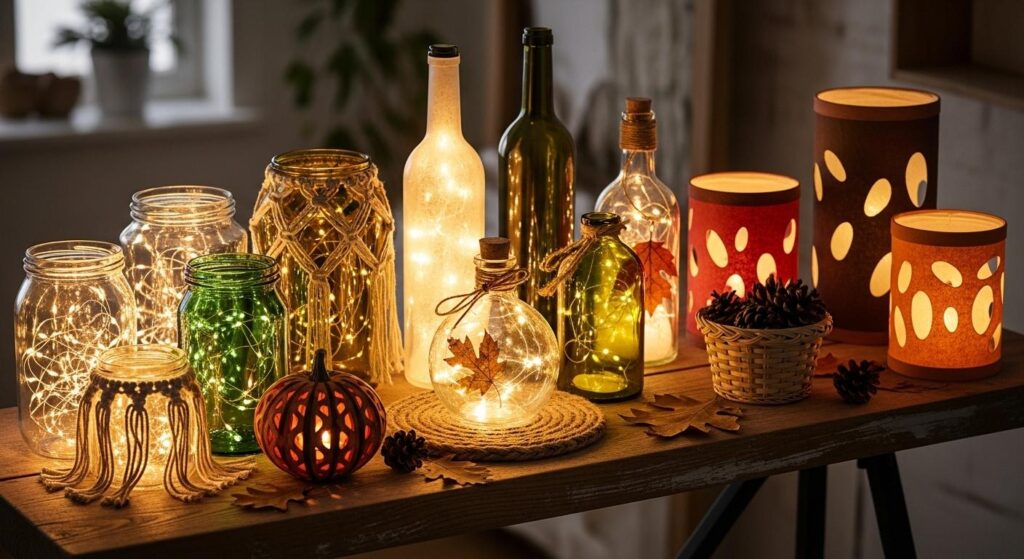 Źródła światła DIY na halloween