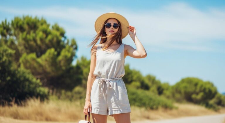 Jak nosić kombinezon szortowy? Stylizacje na festiwale i spacery