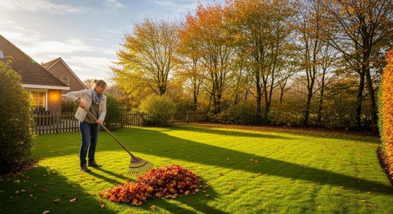Jak dbać o trawnik jesienią, żeby wiosną był pięknie zielony?