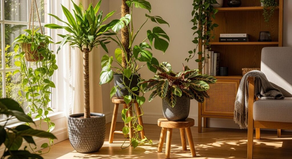 Rośliny tropikalne w donicach