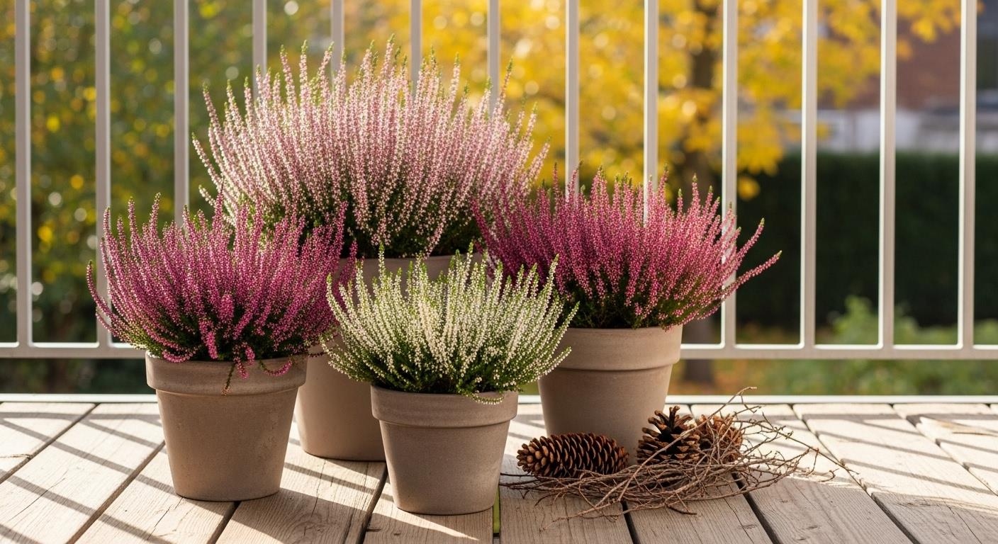 Wrzosy i wrzośce w donicach – jak je pielęgnować, by długo cieszyły oczy?