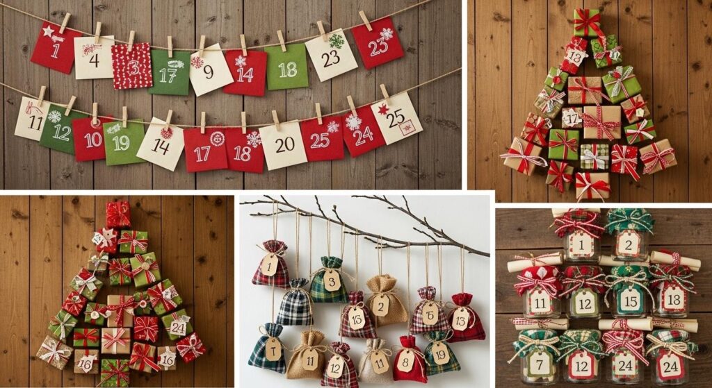 Kalendarze adwentowe DIY