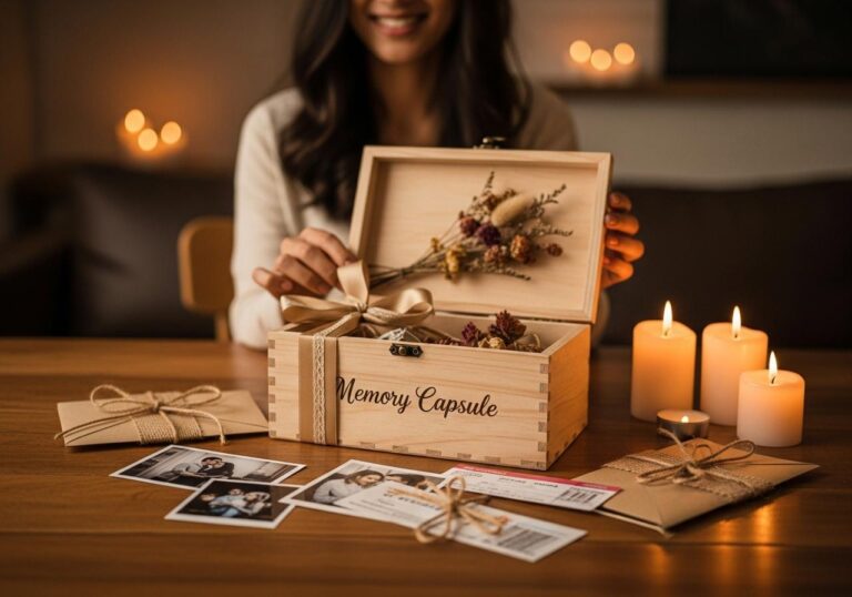 Jak stworzyć kapsułę wspomnień dla męża? Pomysł na romantyczny prezent DIY