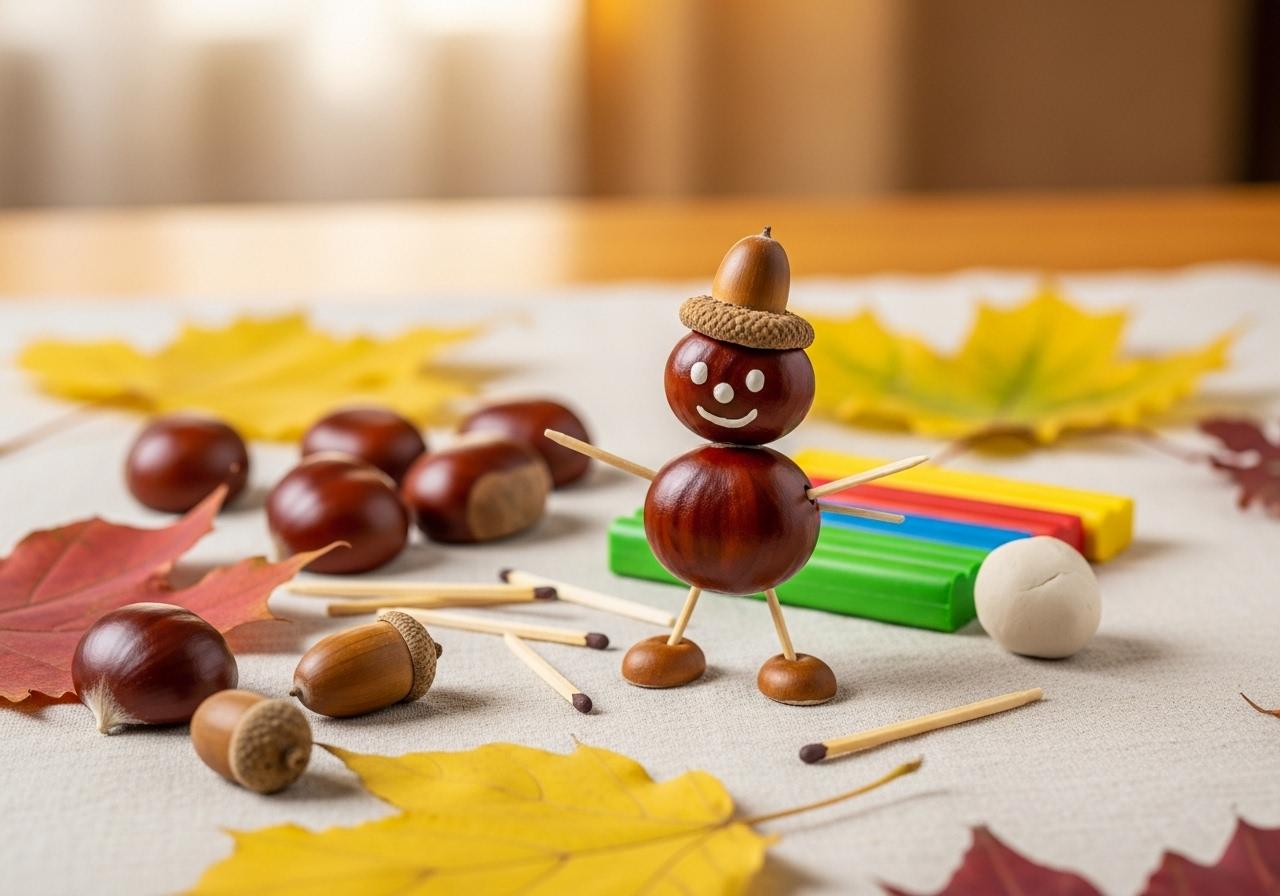 Jak zrobić ludziki z kasztanów krok po kroku? Jesienny projekt DIY