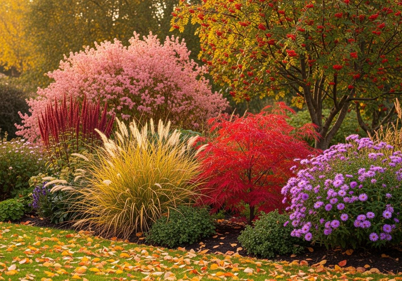 Rośliny, które pięknie wyglądają jesienią – co warto posadzić przed zimą?