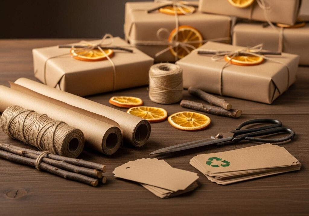 Pakowanie prezentów DIY