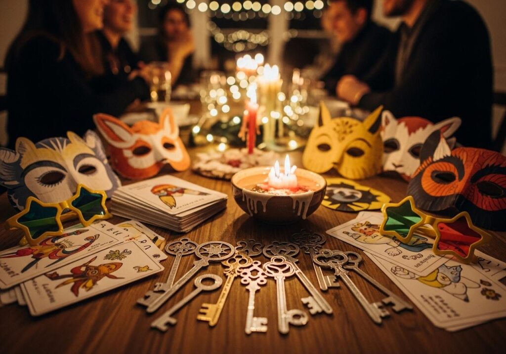 Rekwizyty do zabaw i wróżb andrzejkowych DIY