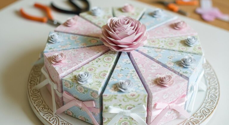 Tort z papieru – jak zrobić efektowny prezent DIY krok po kroku?