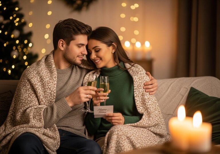 Życzenia noworoczne dla męża – romantyczne słowa na nowy początek